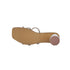 Golden White Sandal 4524 For Womens